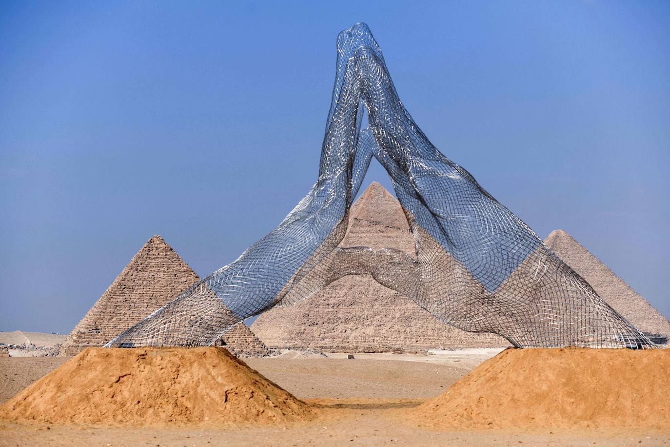 Fotos Las pirámides Giza como nunca antes las habías visto El